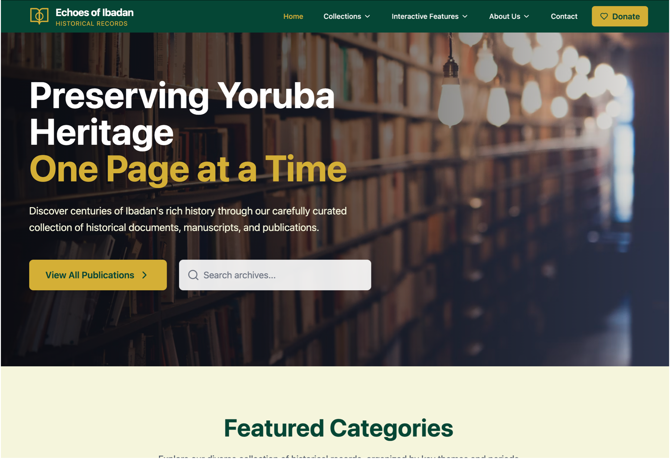 Echoes Of Ibadan Design Preview